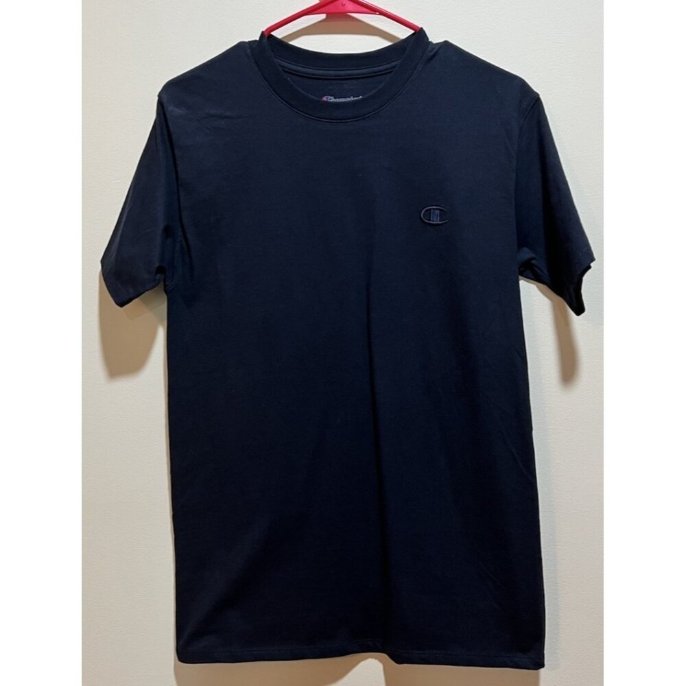 Champion Men's Navy Blue Classic Fit ~ Short Sleeve T-Shirt ~ Size Small